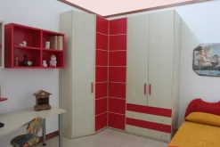 Cameretta T206 eclectic Abitare mobilstella letti a terra scontata