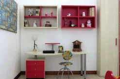 Cameretta T206 eclectic Abitare mobilstella letti a terra scontata