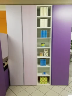 Cameretta Tag Siloma con letto a soppalco scorrevole a prezzo scontato