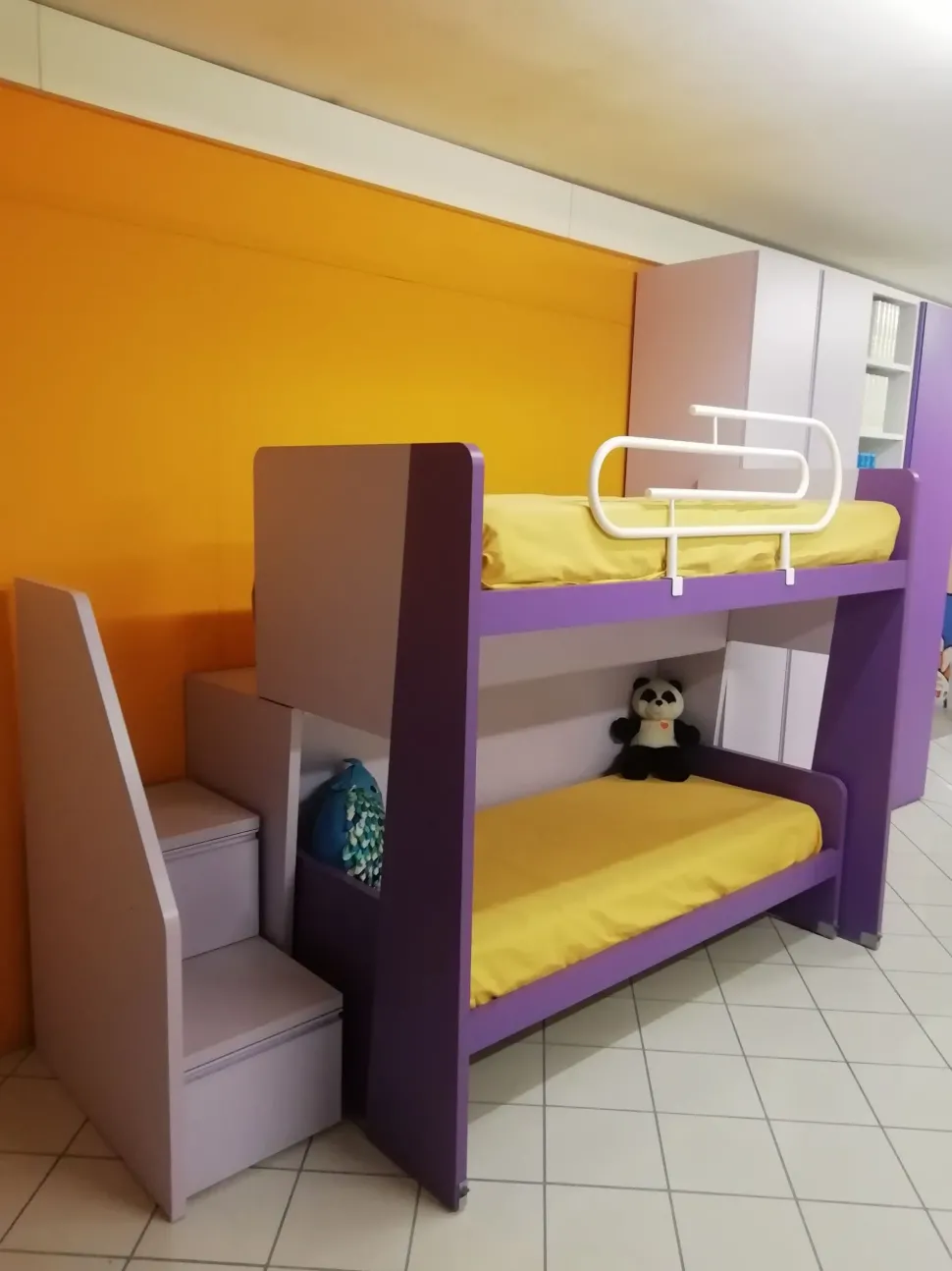 Cameretta Tag Siloma con letto a soppalco scorrevole a prezzo scontato