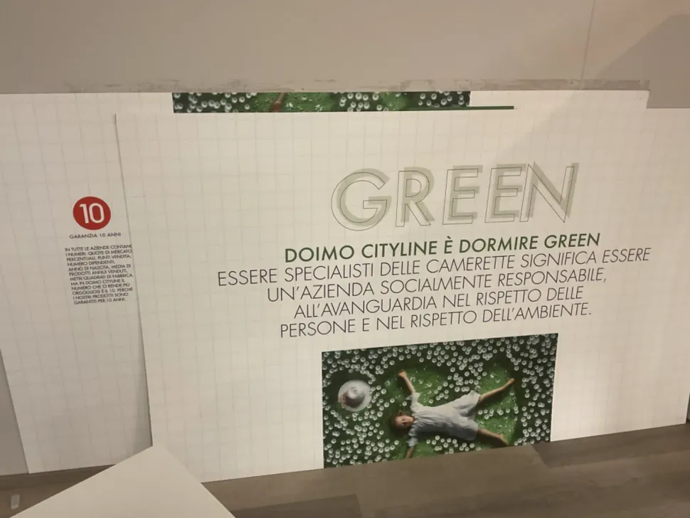 Cameretta Tana del lupo Doimo cityline con letto a castello scontata