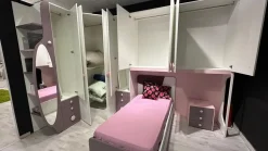 Cameretta Tweet La casa moderna in laminato materico a prezzo scontato