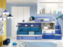 Cameretta Uno per tutti di giessegi Giessegi con letto a soppalco scontata