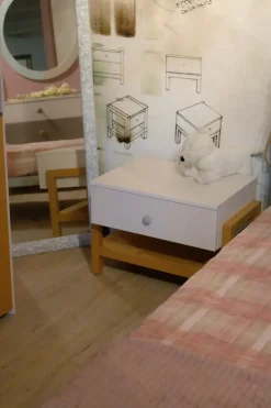 Cameretta Urban time Callesella letti a terra in offerta