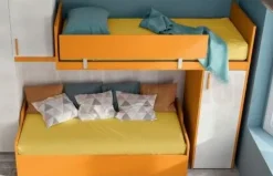 Cameretta Volo c320 Colombini casa con letto a soppalco a prezzo Outlet