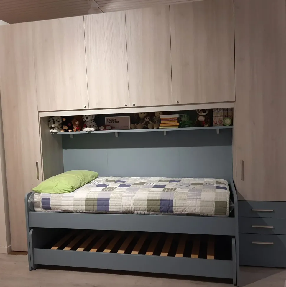 Cameretta Volo Colombini casa con letto a ponte in offerta