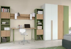 Cameretta Volo Colombini casa letti a terra scontata