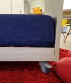 Cameretta 1x2 Erba mobili con letto a castello scontata