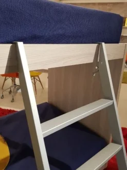 Cameretta 1x2 Erba mobili con letto a castello scontata