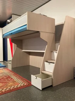 Cameretta Young navy Moretti compact con uno sconto imbattibile