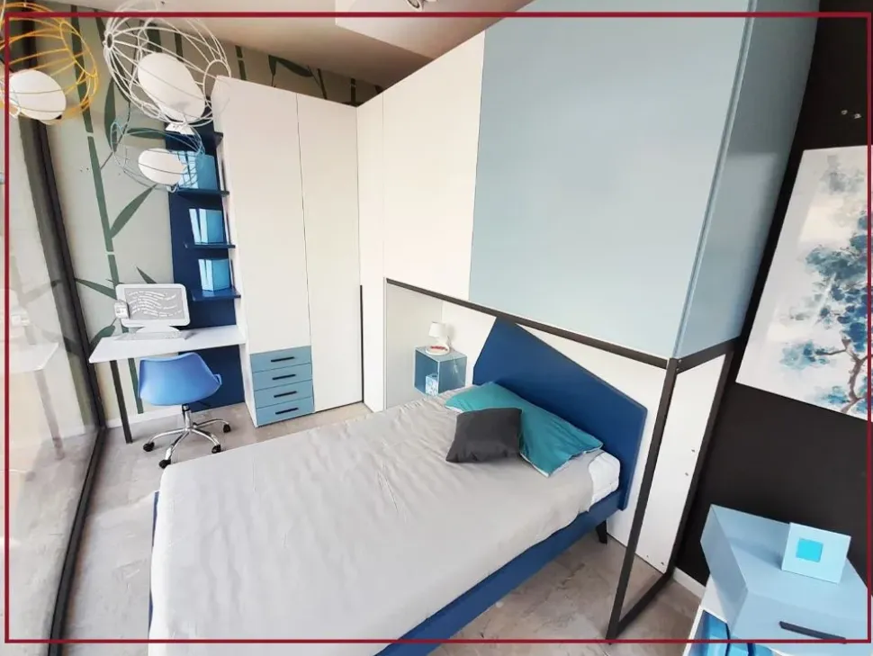 Cameretta Young yc313 Moretti compact camerette con letto a ponte scontata