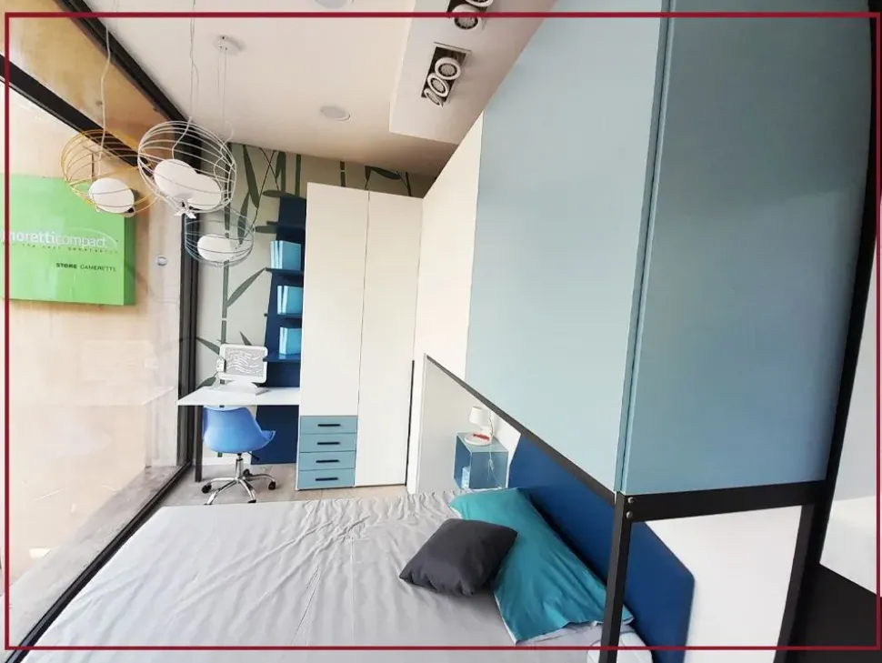 Cameretta Young yc313 Moretti compact camerette con letto a ponte scontata