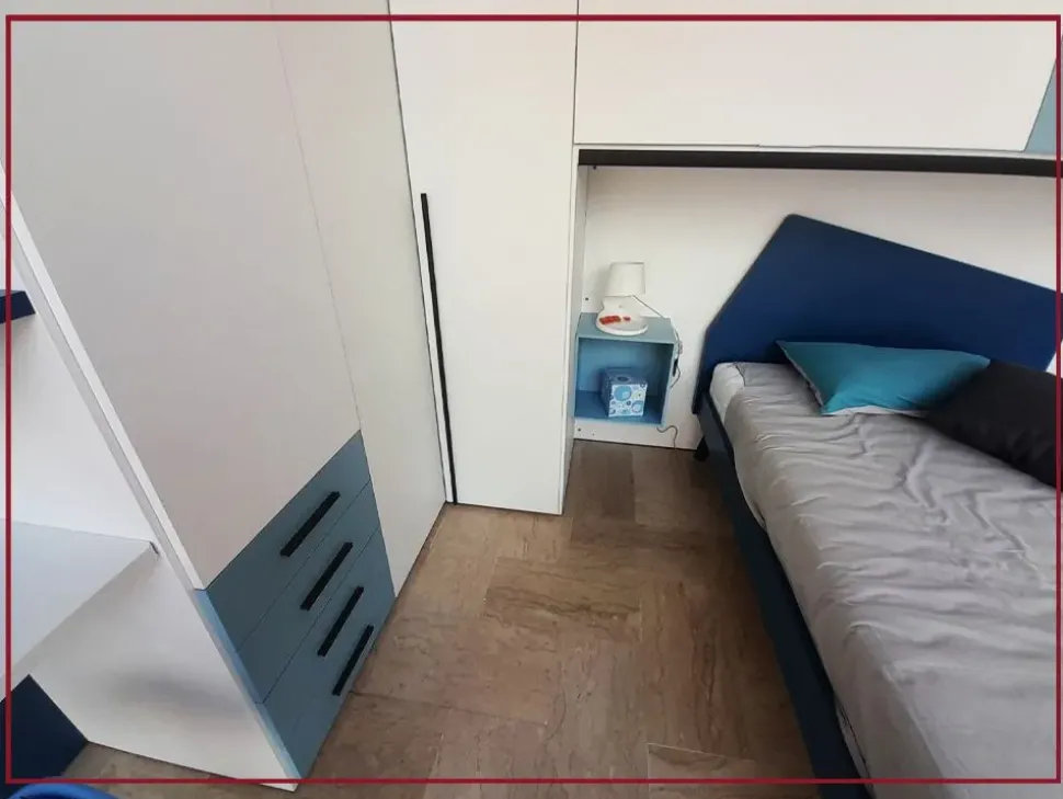 Cameretta Young yc313 Moretti compact camerette con letto a ponte scontata