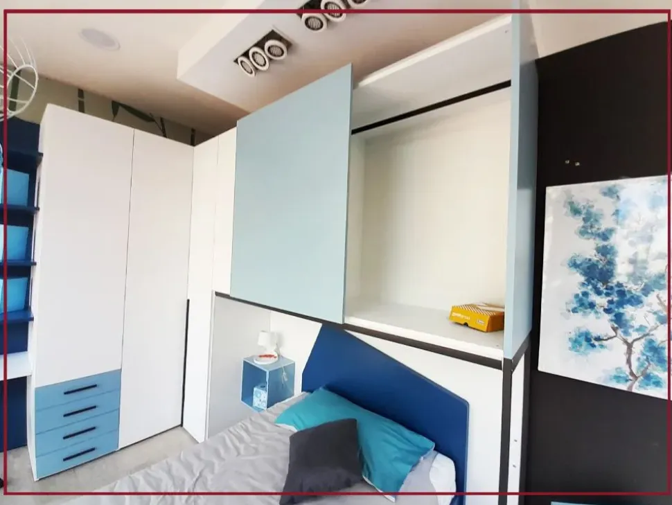 Cameretta Young yc313 Moretti compact camerette con letto a ponte scontata