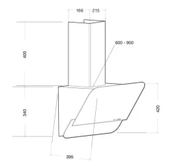 Cappa Farfalla marca Giannei in offerta