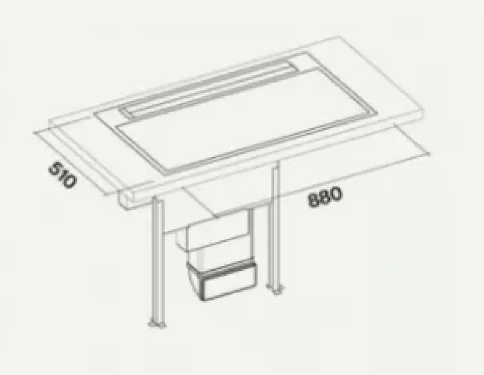 Cappa Sintesi marca Falmec con forte sconto