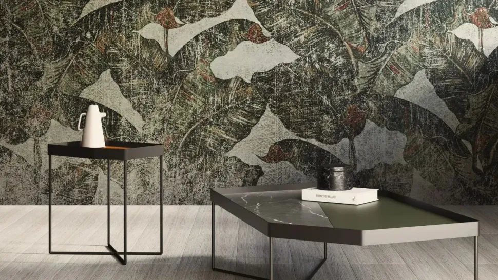 Carta da parati Foglia di Doimo salotti a prezzo riservato