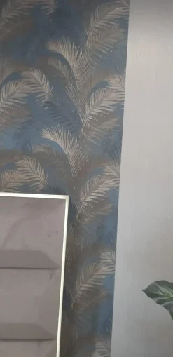 Carta da parati per camera da letto modello Felce  scontata