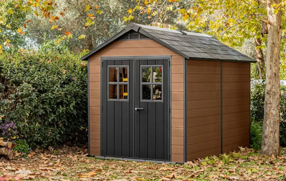 Casetta da giardino Newton7511 evotech Keter in offerta