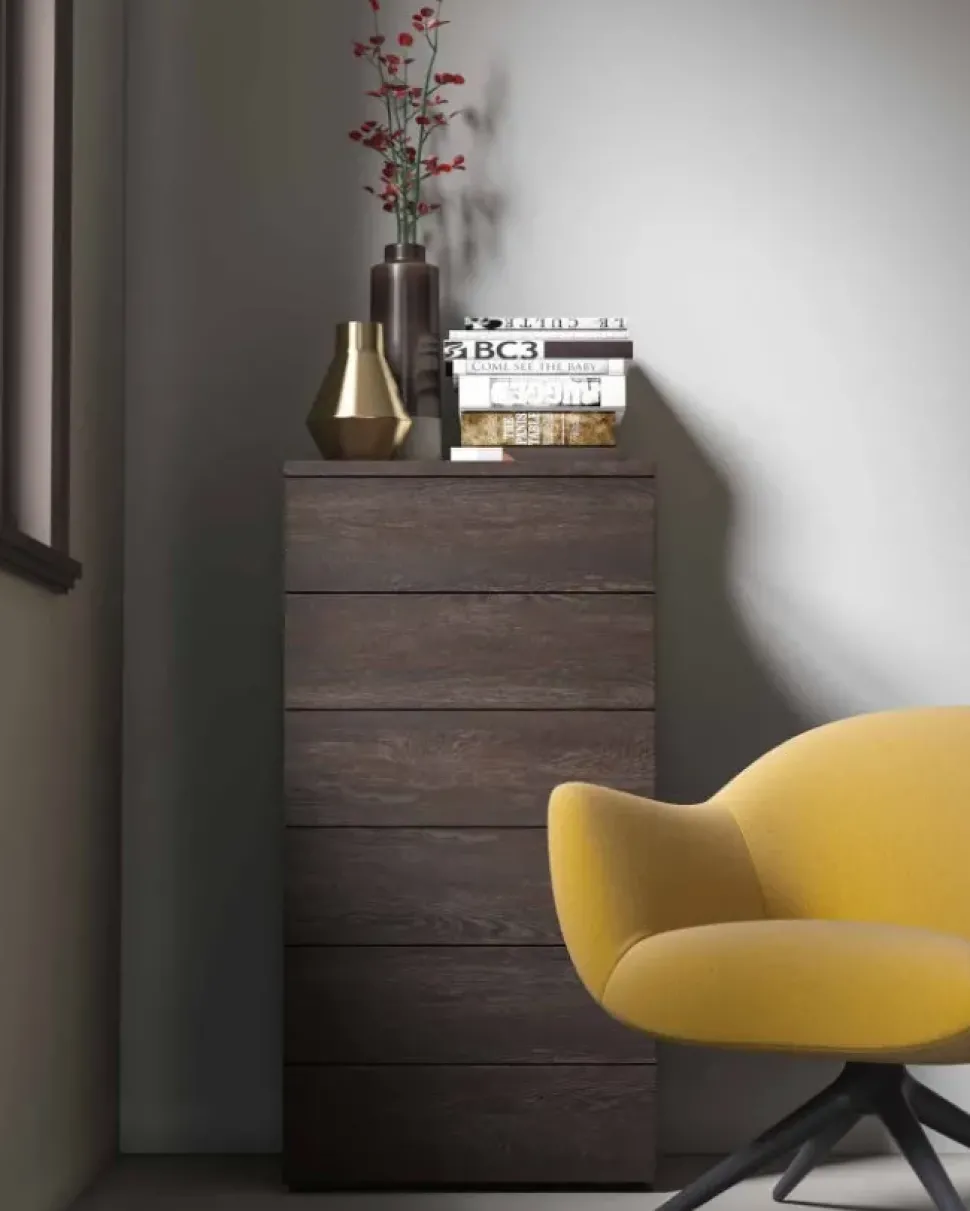 Cassetiera modello Simple in Laminato Akanto in Offerta Outlet