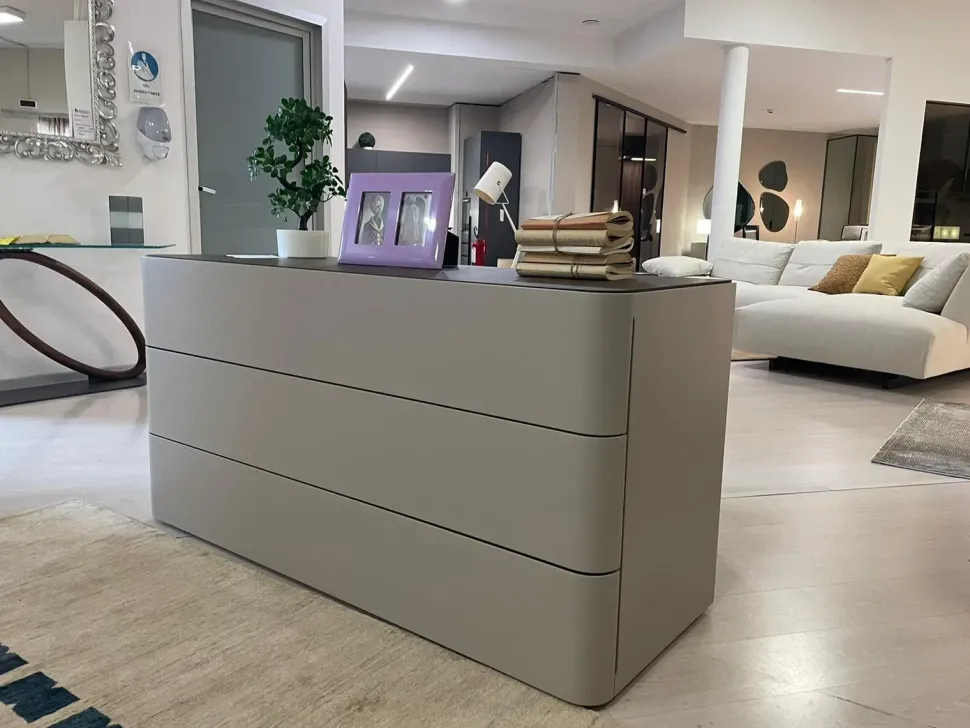 Cassettiera Comò elite Voltan in Laccato opaco in offerta