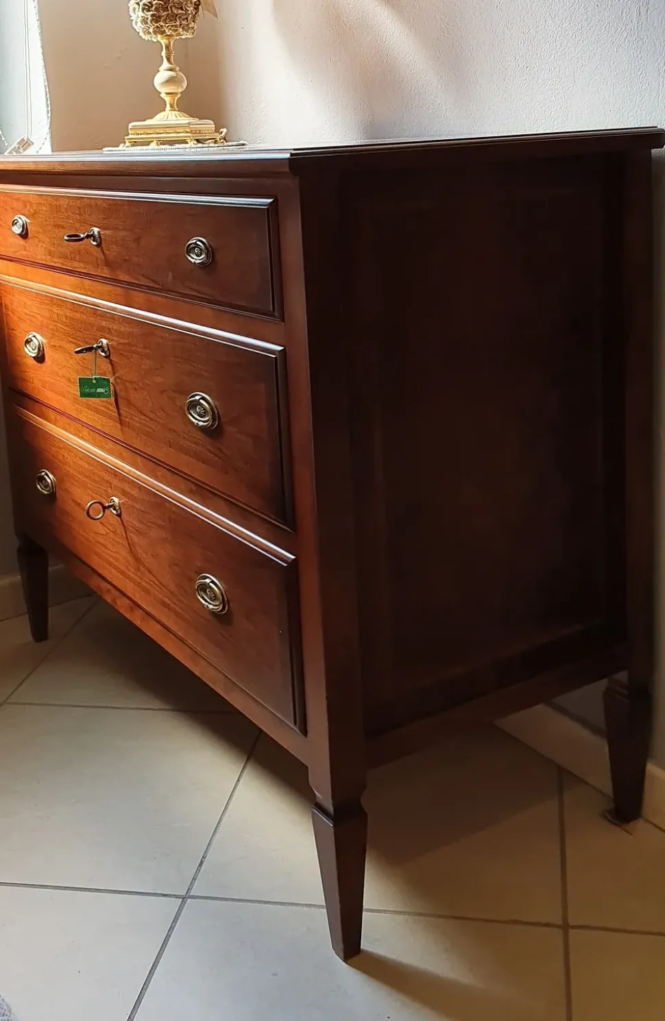 Cassettiera Comò stile maggiolini Artigianale in Legno in offerta