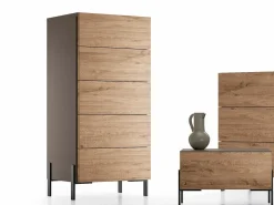 Cassettiera Design modello Velvet a marchio Spagnol mobili in Offerta Outlet