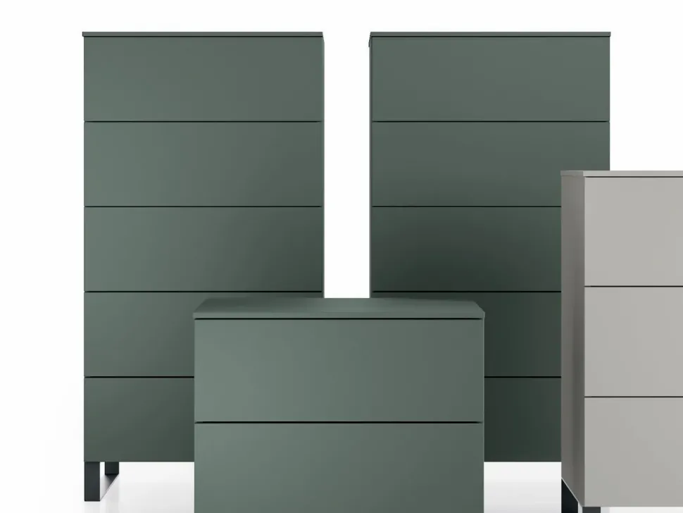 Cassettiera Design modello Sled a marchio Spagnol mobili in Offerta Outlet