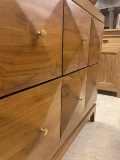 Cassettiera Etnica modello Mobile cassettiera teak 6c a marchio Outlet etnico a prezzo scontato