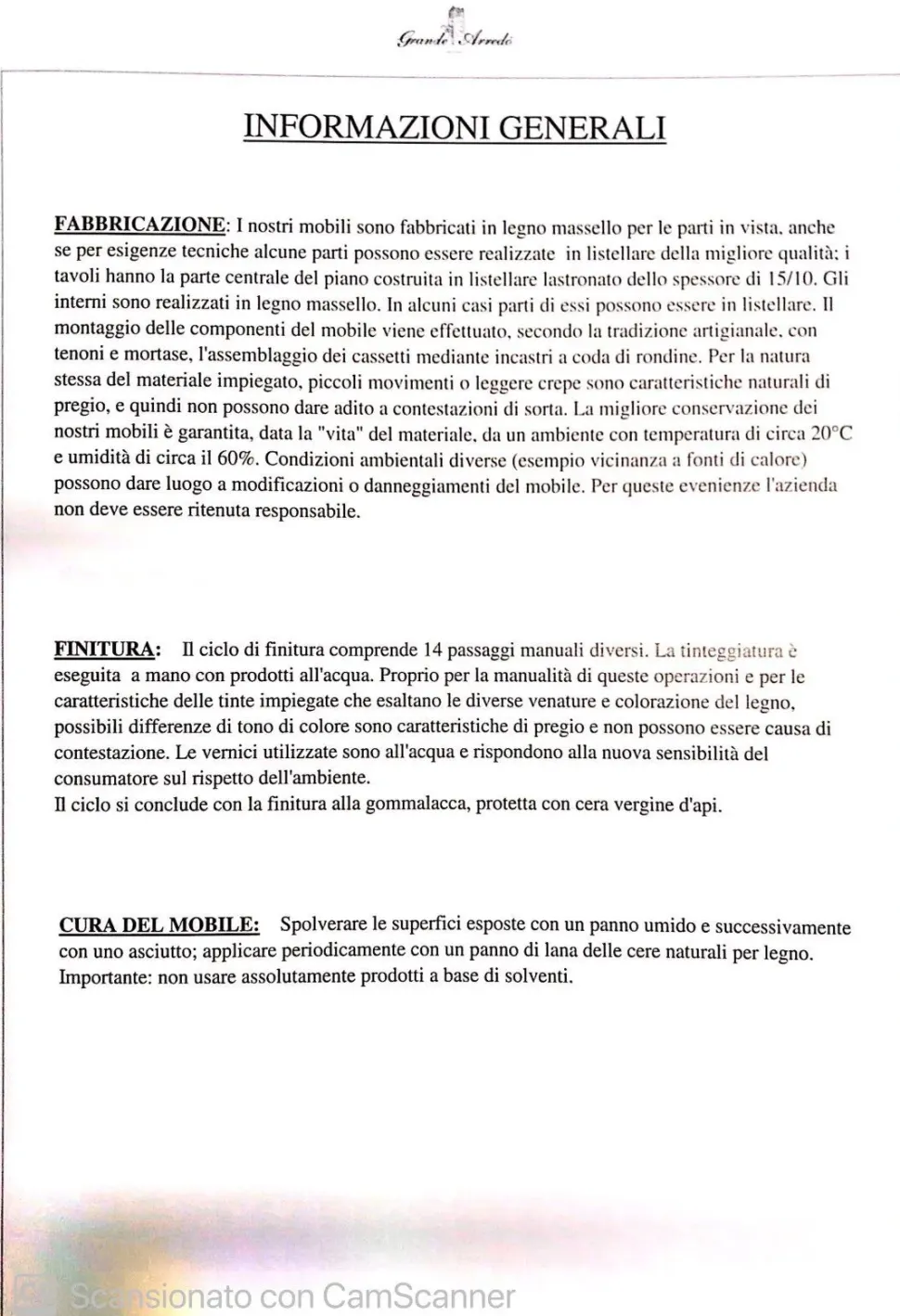 Cassettiera Gruppo in ciliegio massello Grande arredo in Legno in offerta