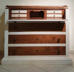 Cassettiera Gruppo in massello di castagno Artigianale in Legno a prezzi convenienti