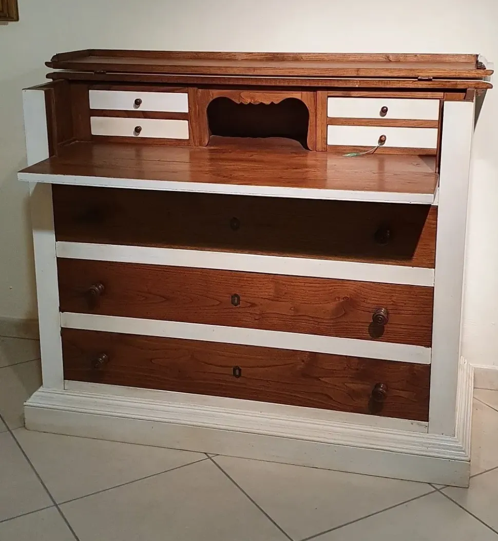 Cassettiera Gruppo in massello di castagno Artigianale in Legno a prezzi convenienti