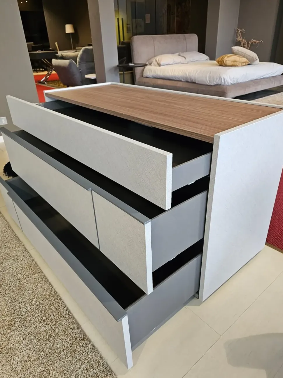 Cassettiera Hashtag Tomasella in Laminato con forte sconto