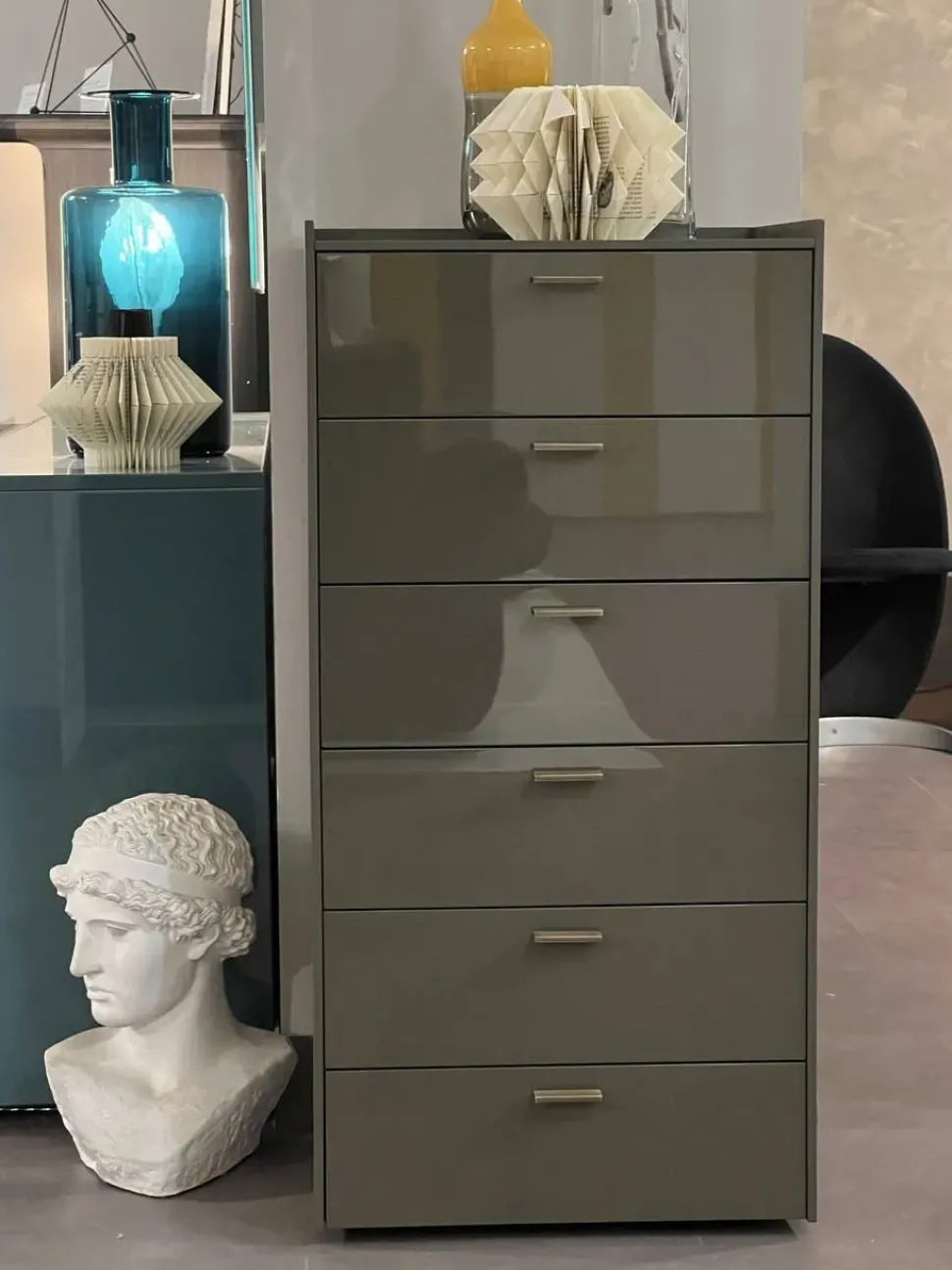 Cassettiera in Laccato lucido Lt40 Lema in Offerta Outlet