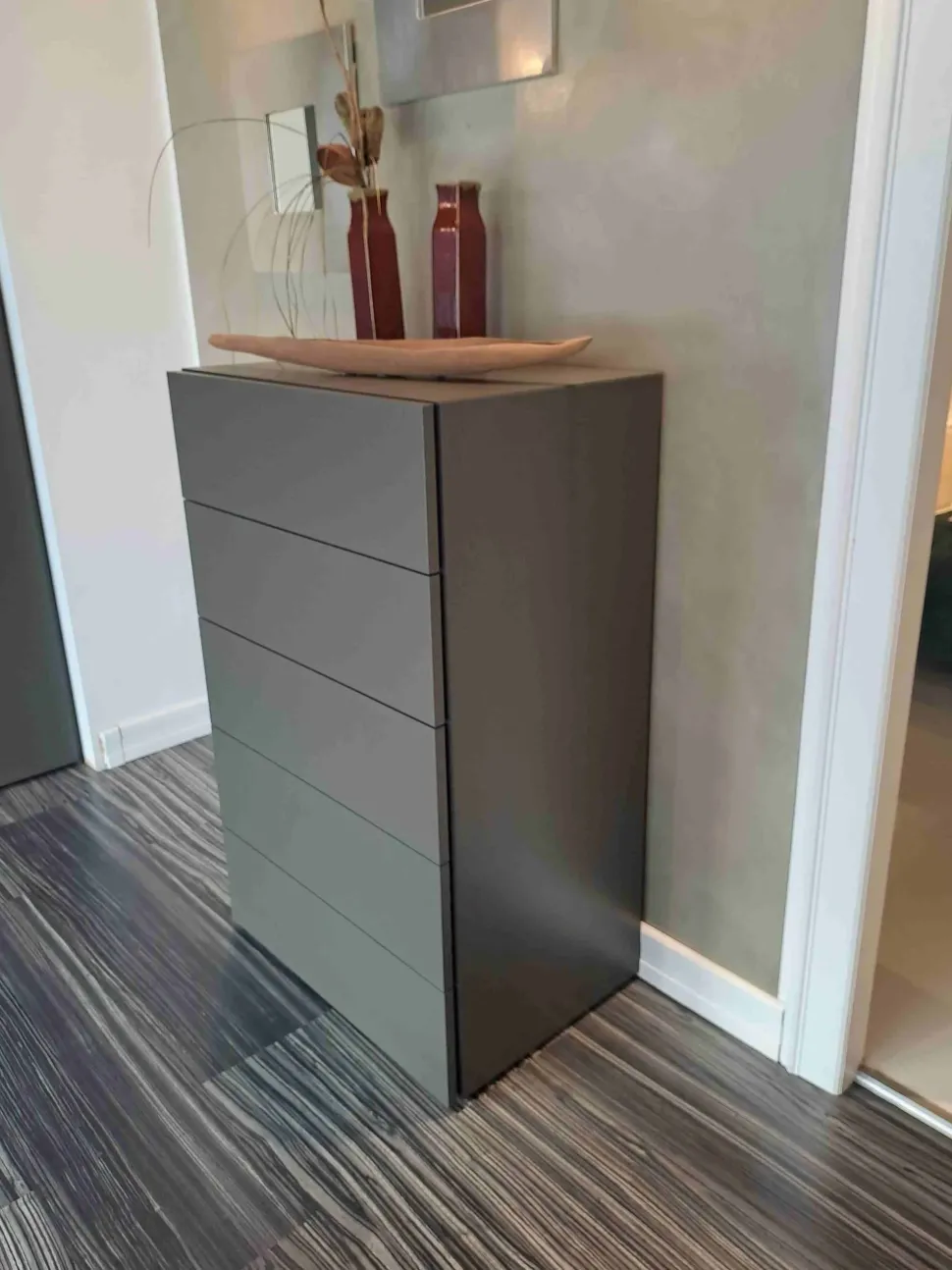 Cassettiera in Laccato opaco Cassettiera filnox 5 cassetti Caccaro in Offerta Outlet