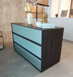 Cassettiera in Laccato opaco Unique Adok a prezzo Outlet