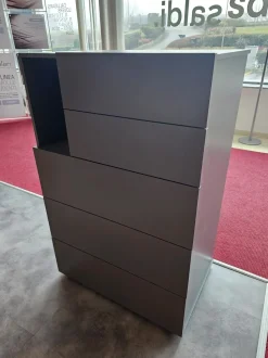 Cassettiera in Laccato opaco Theo Tomasella a prezzo Outlet