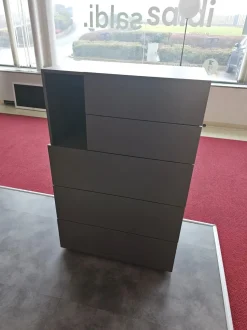 Cassettiera in Laccato opaco Theo Tomasella a prezzo Outlet