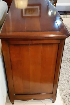 Cassettiera in Legno Cassettone con intarsi Artigianale a prezzo scontato