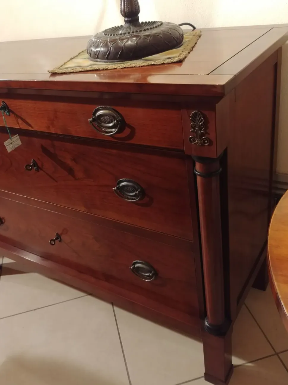 Cassettiera in Legno Impero Collezione esclusiva a prezzo Outlet