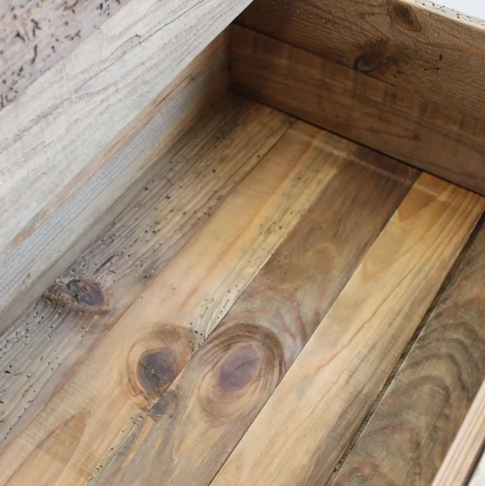 Cassettiera in Legno Legno riciclato Outlet etnico a prezzo Outlet