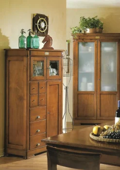 Cassettiera in Legno Modello quadrifogli Mobilificio bellutti a prezzo Outlet