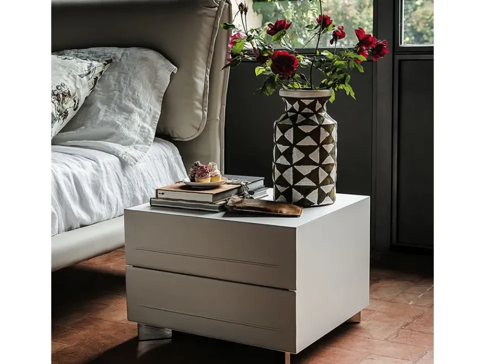 Cassettiera in Pelle Dyno Cattelan italia a prezzo Outlet