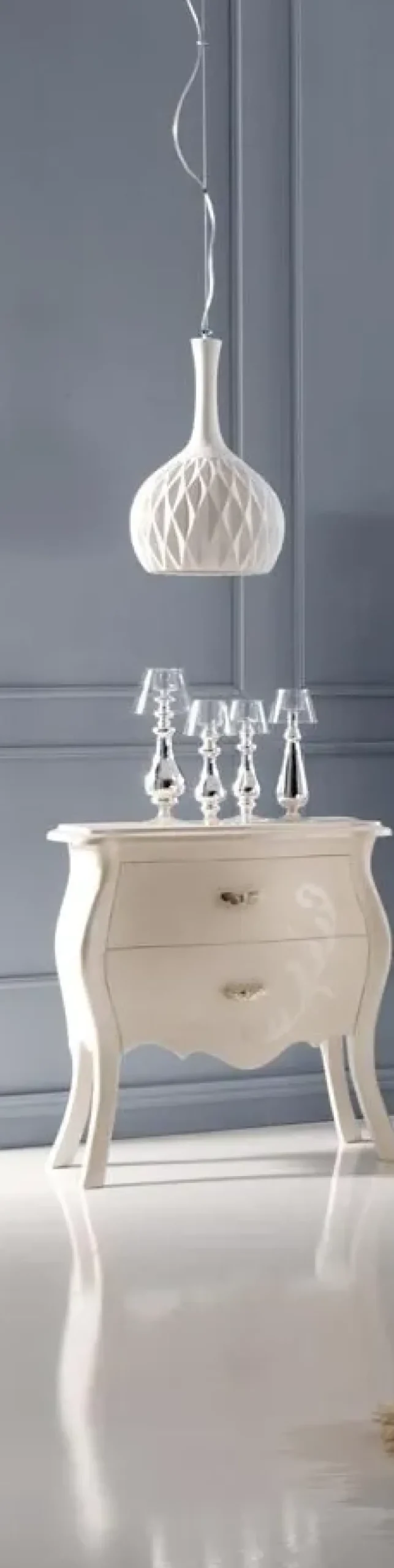 Cassettiera modello Campo dei fiori in Laccato opaco Masson matiee scontata