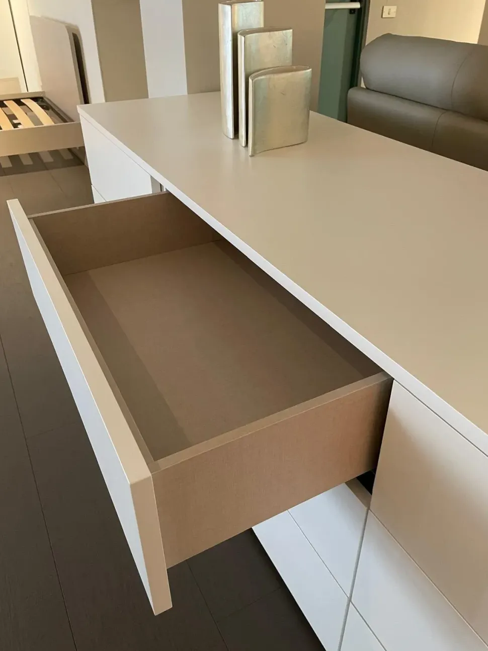 Cassettiera modello Cassettiera bianca erba in Laminato Erba mobili in offerta