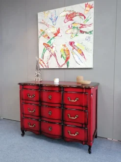 Cassettiera modello Como' in Legno Pregno mobili scontata