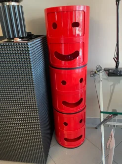 Cassettiera modello Componibile smile  in Laccato opaco Kartell in offerta