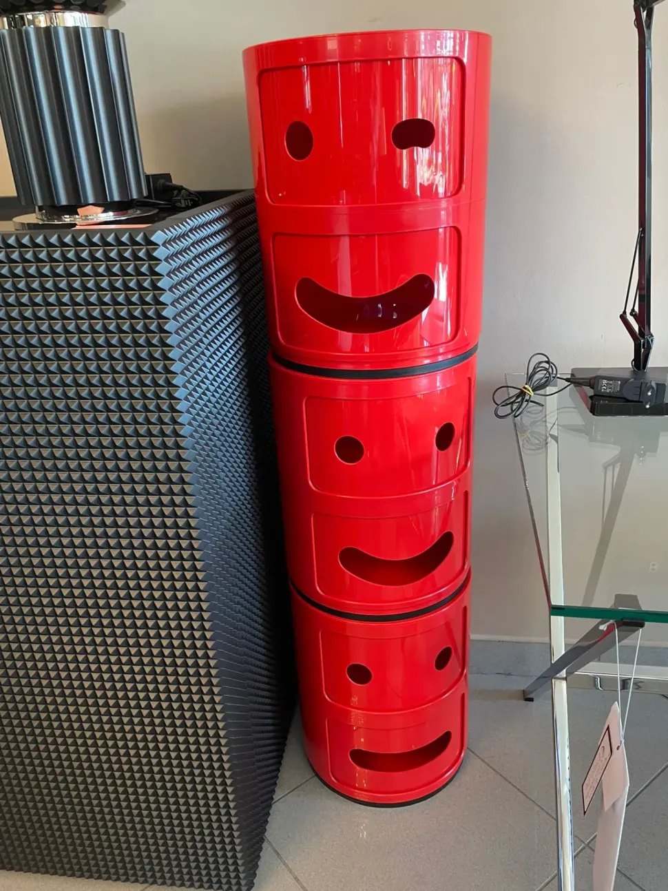 Cassettiera modello Componibile smile in Laccato opaco Kartell in offerta