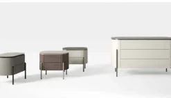 Cassettiera modello Mod bacci in Laccato opaco Artigianale in Offerta Outlet