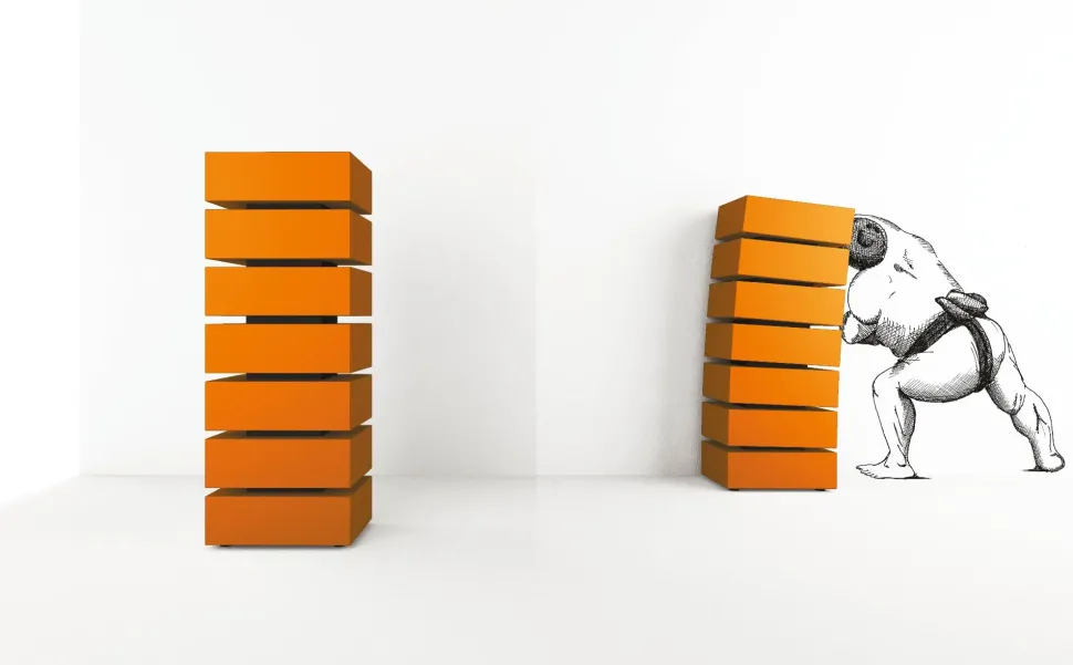 Cassettiera modello Nyc & pisa di Minotti italia a prezzo riservato